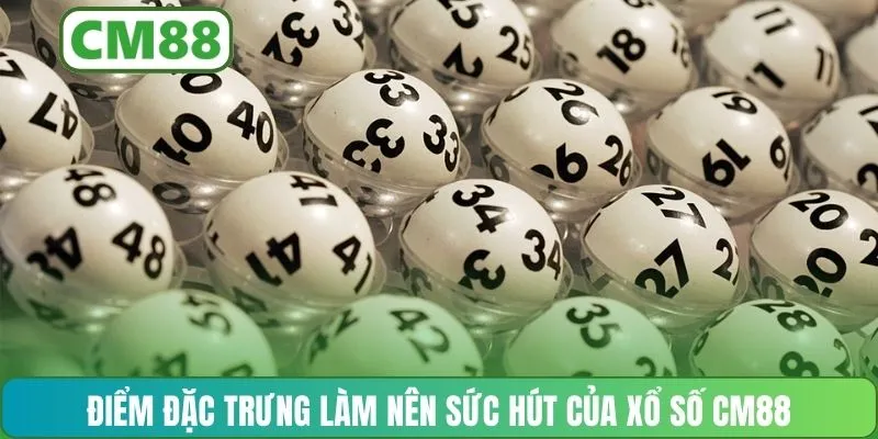 Điểm đặc trưng làm nên sức hút của xổ số CM88